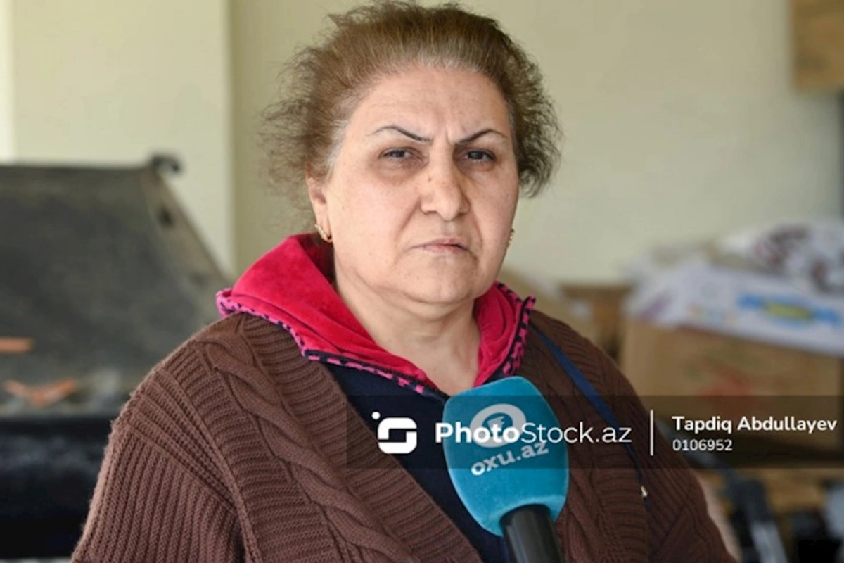 Yasamalda evi başına uçurdulan qadın hadisənin DETALLARINI AÇIQLADI