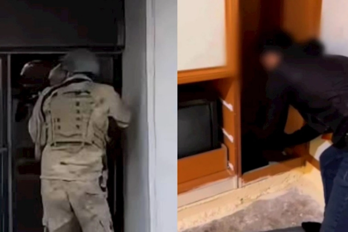 Türkiyədə zəlzələ zamanı həbsxanadan qaçan şəxs atasının evindəki gizli yerdə ələ keçdi