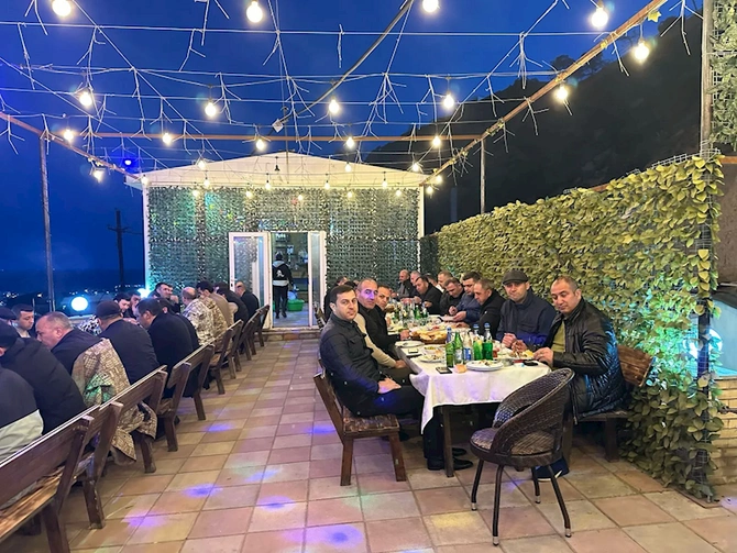 Xüsusi Təyinatlı Qazilərimiz iftar süfrəsində bir araya gəldi — FOTOLAR
