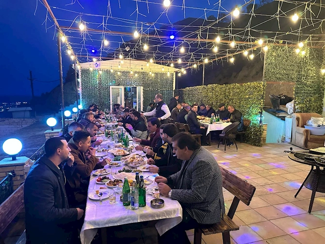Xüsusi Təyinatlı Qazilərimiz iftar süfrəsində bir araya gəldi — FOTOLAR