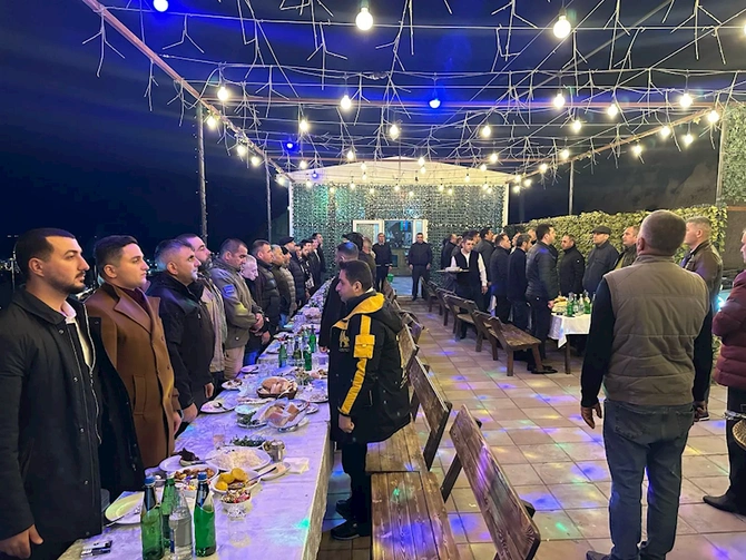 Xüsusi Təyinatlı Qazilərimiz iftar süfrəsində bir araya gəldi — FOTOLAR