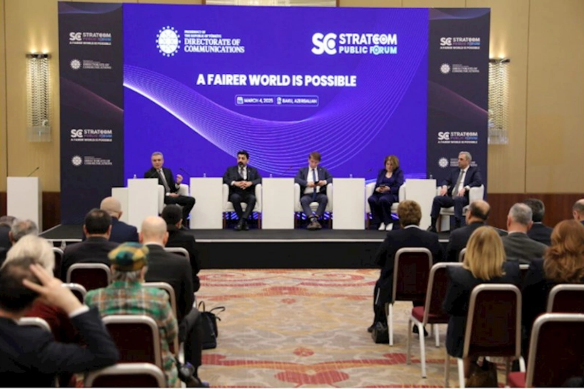 “Daha Ədalətli Bir Dünya Mümkündür” adlı panel toplantı keçirilib — FOTOLAR