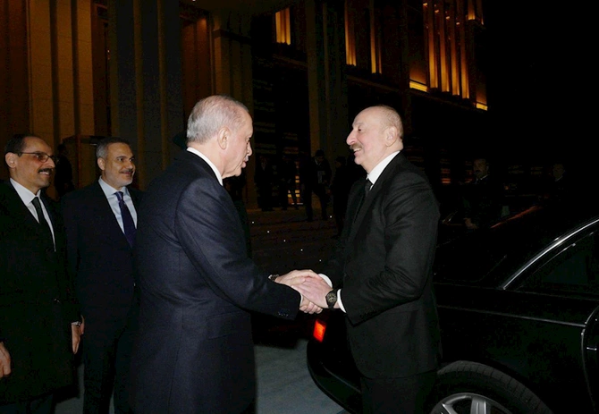İlham Əliyev və Rəcəb Tayyib Ərdoğan iftar süfrəsində iştirak ediblər — FOTO
