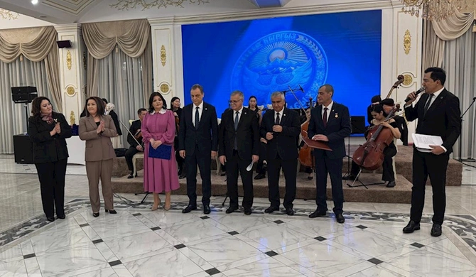 Vəkillər Kollegiyasının nümayəndə heyəti Qırğızıstanda rəsmi səfərdə olub — FOTOLAR