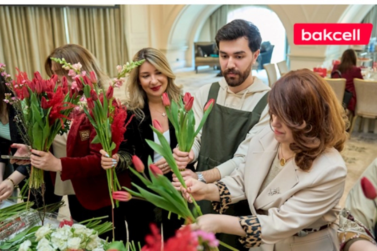 “Bakcell” xanım jurnalistləri 8 Mart münasibətilə təbrik etdi — FOTOLAR