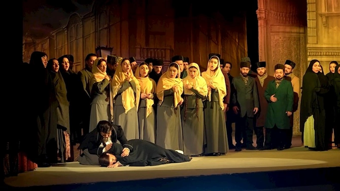 Fikrət Əmirov I Ümumrespublika Musiqi Festivalı çərçivəsində bəstəkarın Sevil operası nümayiş eedilib — FOTOLAR