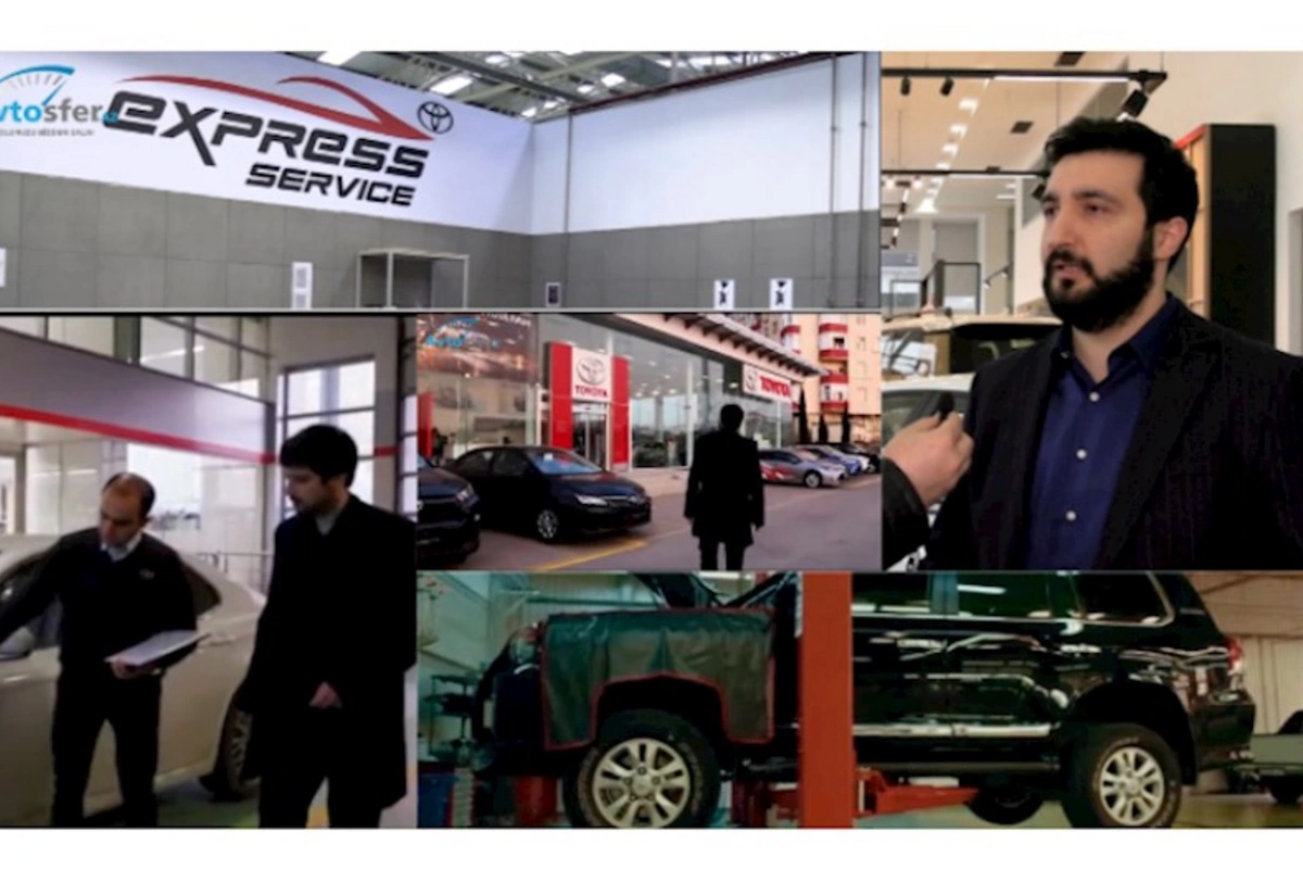 “Toyota”nın servis mərkəzlərində müştərilərə belə xidmət göstərilir — VİDEO