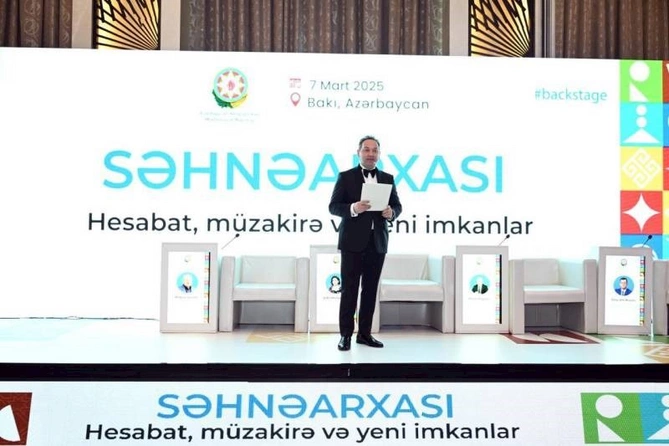 Səhnəarxası: hesabat, müzakirə və yeni imkanlar adlı tədbir keçirildi — FOTOLAR Səhnəarxası: hesabat, müzakirə və yeni imkanlar adlı tədbir keçirildi — FOTOLAR
