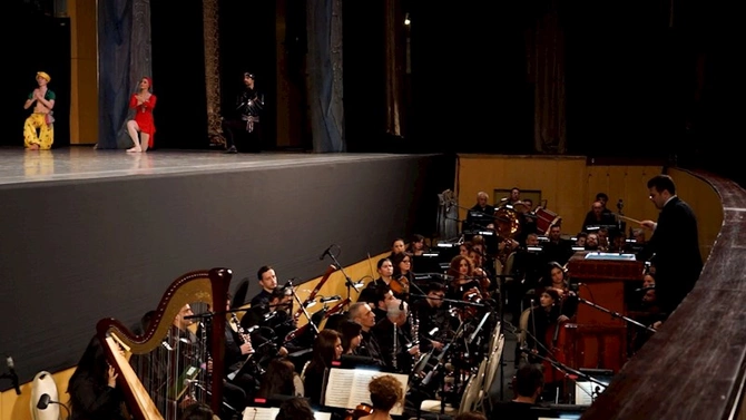 Fikrət Əmirov I Ümumrespublika Musiqi Festivalı çərçivəsində Min Bir Gecə baleti təqdim olunub — FOTOLAR Fikrət Əmirov I Ümumrespublika Musiqi Festivalı çərçivəsində Min Bir Gecə baleti təqdim olunub — FOTOLAR