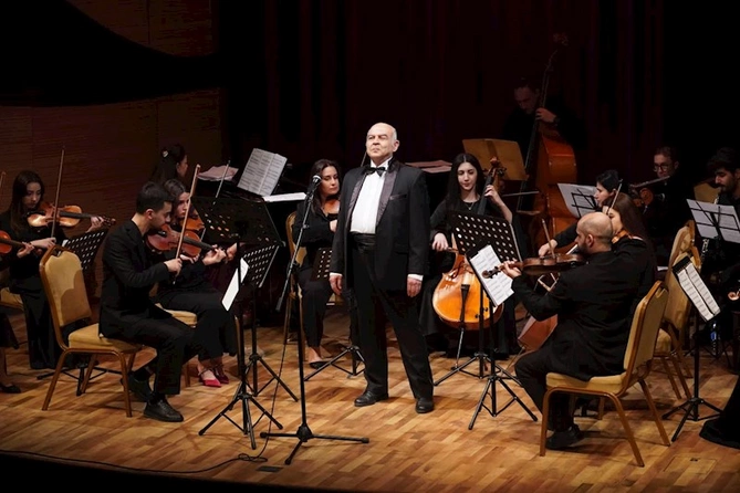 Fikrət Əmirov I Ümumrespublika Musiqi Festivalı Gəncədə davam edir — FOTOLAR