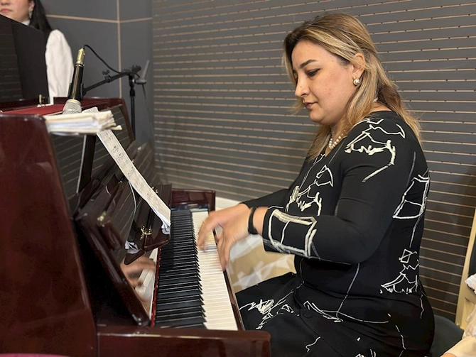 Fikrət Əmirov I Ümumrespublika Musiqi Festivalı Gəncədə davam edir — FOTOLAR