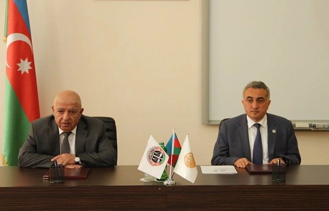 Vəkillər Kollegiyası və Ədliyyə Akademiyası arasında əməkdaşlıq haqqında memorandum imzalandı — FOTOLAR