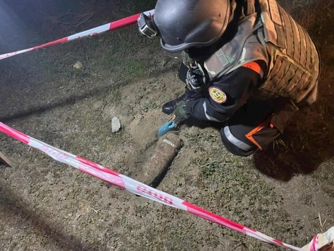 Qaradağ və Abşeronda hərbi sursatlar aşkarlandı — FOTOLAR
