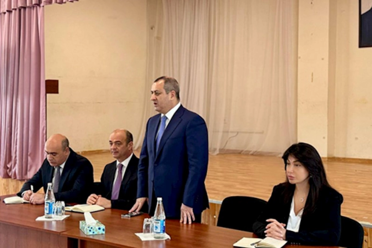 Suraxanıda RİH başçısının görüşləri davam edir — FOTOLAR
