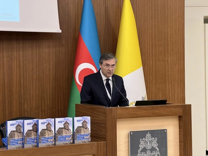 Vatikanda Qafqaz Albaniyası irsinə həsr edilən elmi konfrans keçirildi — FOTOLAR