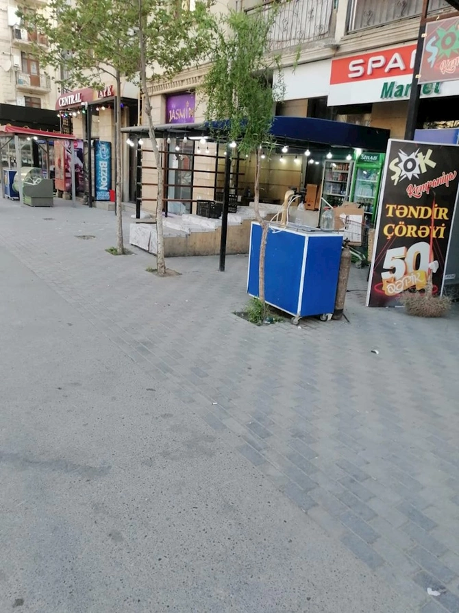“AAAF Park”da təhlükəli vəziyyət — FOTOLAR