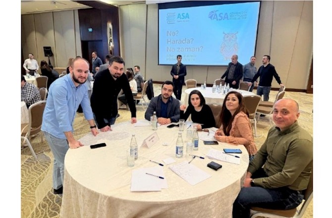 “Qala Sığorta” və “Qala Həyat Sığorta” əməkdaşları “Nə, harada və nə zaman” intellektual bilik yarışmasında — FOTOLAR