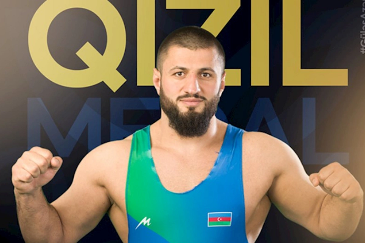 Güləşçimiz Avropa çempionu oldu
