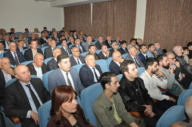 Cənnət yuxusu filmi Biləsuvarda nümayiş etdirilib — FOTOLAR