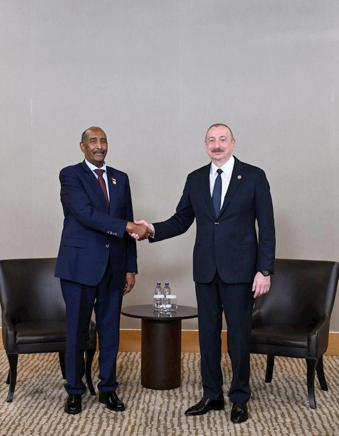 Azərbaycan Prezidenti Antalyada Sudan lideri ilə görüşdü — FOTOLAR Azərbaycan Prezidenti Antalyada Sudan lideri ilə görüşdü — FOTOLAR