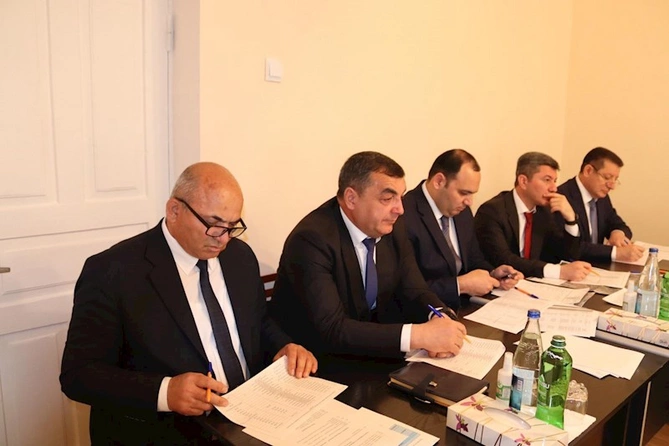 Zaur Mikayılov Şəmkirdə vətəndaşları qəbul etdi — FOTOLAR