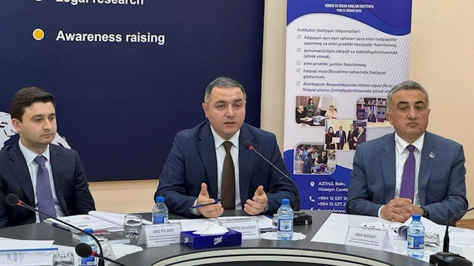 Azərbaycan vəkili jurnalı birinci oldu — FOTOLAR