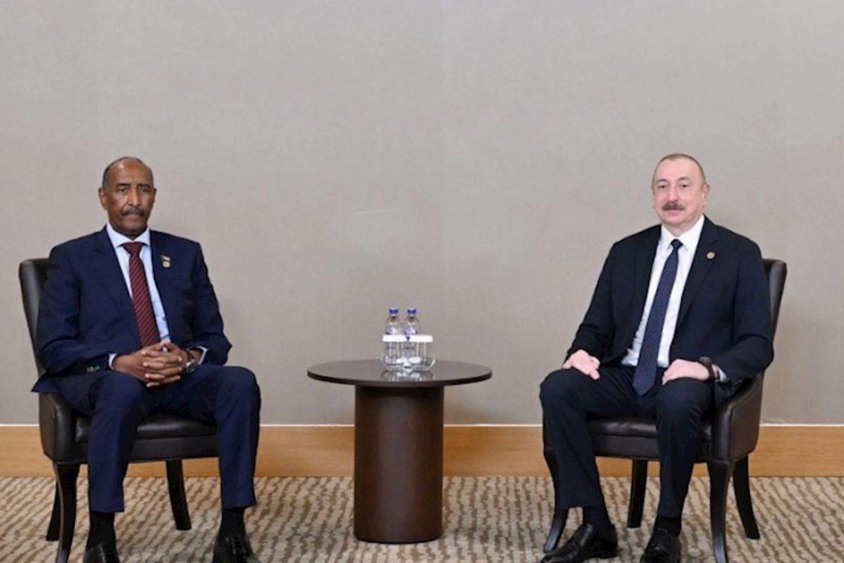Azərbaycan Prezidenti Antalyada Sudan lideri ilə görüşdü — FOTOLAR