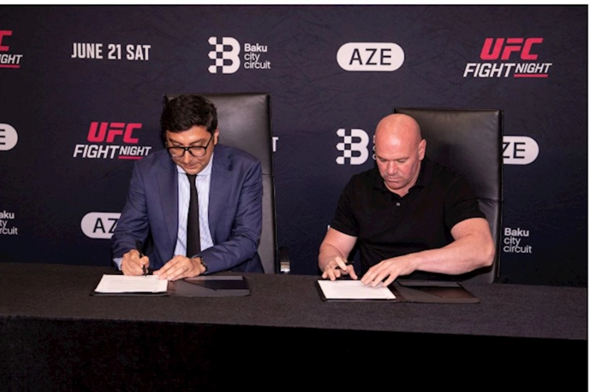 UFC ilk dəfə Azərbaycanda! — FOTOLAR