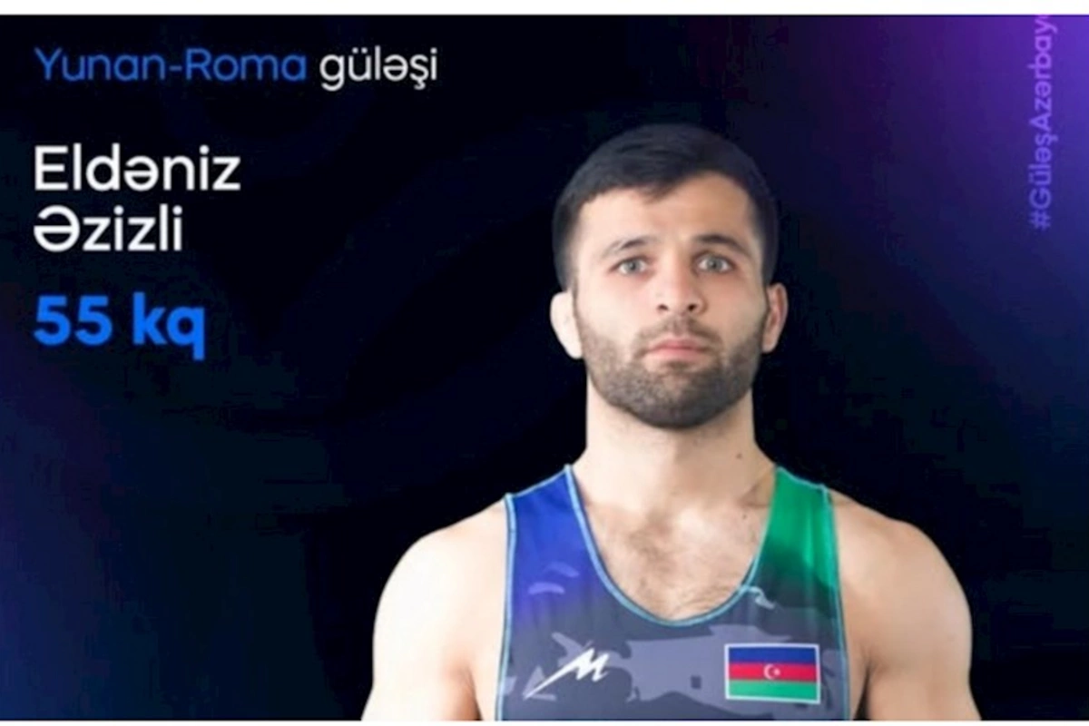Eldəniz Əzizli Avropa çempionatında gümüş medal əldə edib