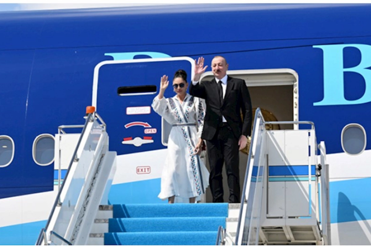 Prezidentin Türkiyəyə səfəri başa çatdı — FOTOLAR