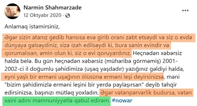 Siyasiləşmiş feminizm, “Nowar”-çuluq və LGBTQ haqqında — FOTOLAR
