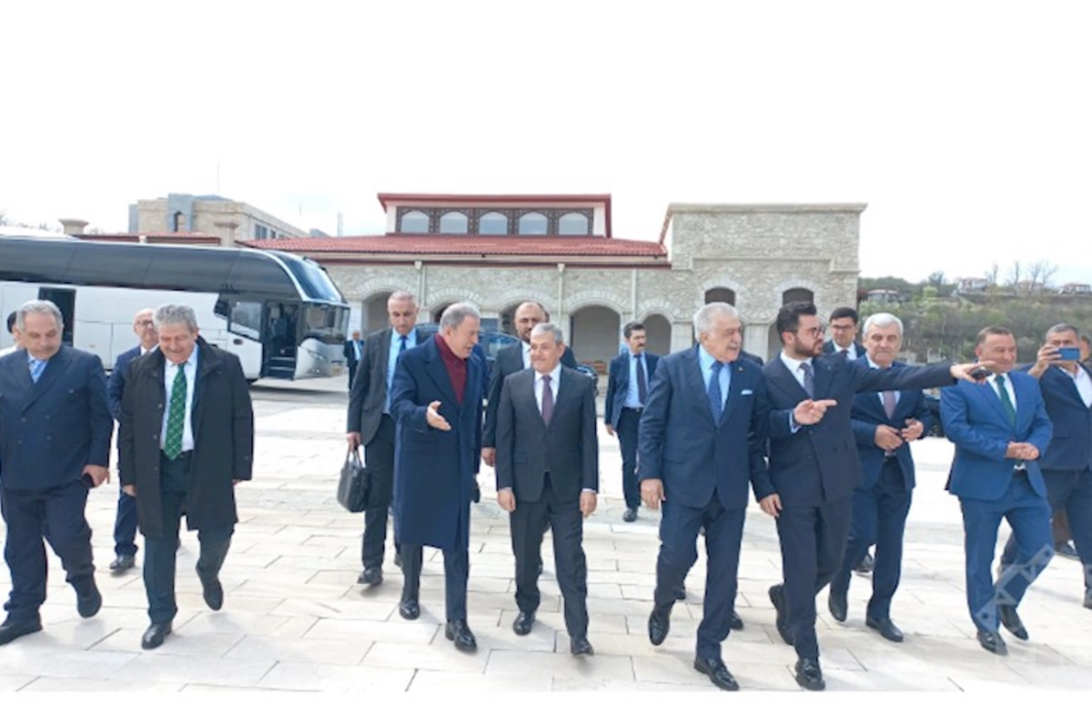 Türkiyəli deputatlar Şuşada — FOTO
