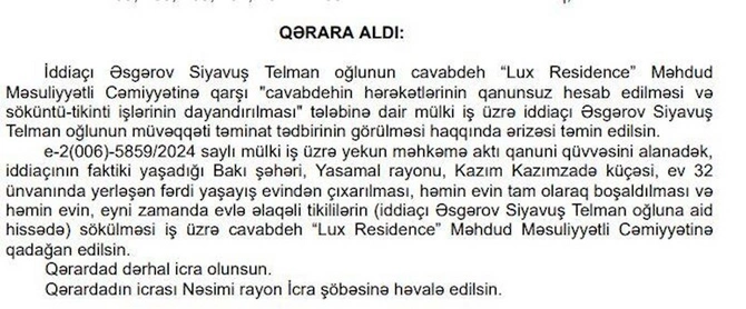 Daha bir MTK yaşayış ola-ola söküntü aparır – “Evimi başıma uçurdurlar, kömək edin” — FOTOLAR Daha bir MTK yaşayış ola-ola söküntü aparır – “Evimi başıma uçurdurlar, kömək edin” — FOTOLAR