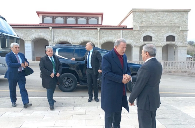 Türkiyəli deputatlar Şuşada — FOTO