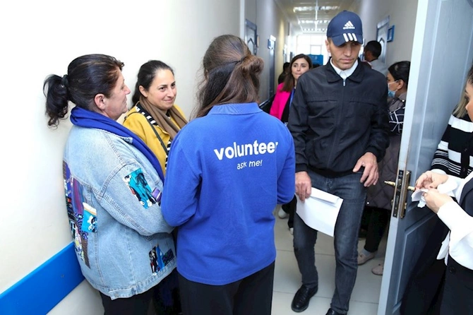 Azərbaycan Həmkarlar İttifaqları Konfederasiyası növbəti sosial layihəyə start verib — FOTOLAR Azərbaycan Həmkarlar İttifaqları Konfederasiyası növbəti sosial layihəyə start verib — FOTOLAR