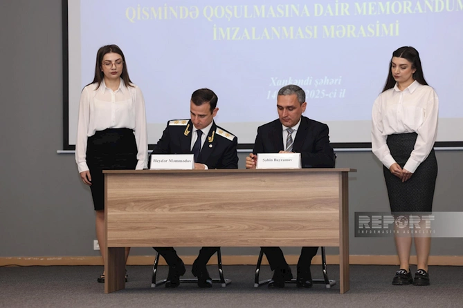Baş Prokurorluqla Qarabağ Universiteti arasında əməkdaşlıq memorandumu imzalanıb — FOTO