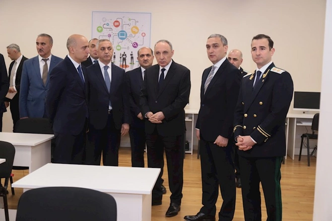 Nazir və Baş prokuror Qarabağ Universitetində — FOTOLAR Nazir və Baş prokuror Qarabağ Universitetində — FOTOLAR