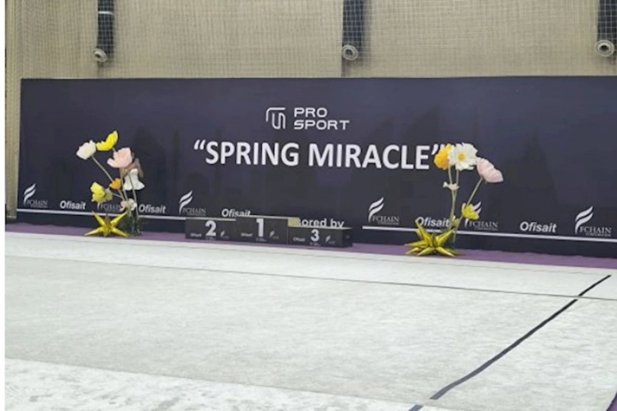Bakıda gimnastlar öz hünərlərini göstərdilər — Spring Miracle yarışının qalibləri mükafatlandırıldı