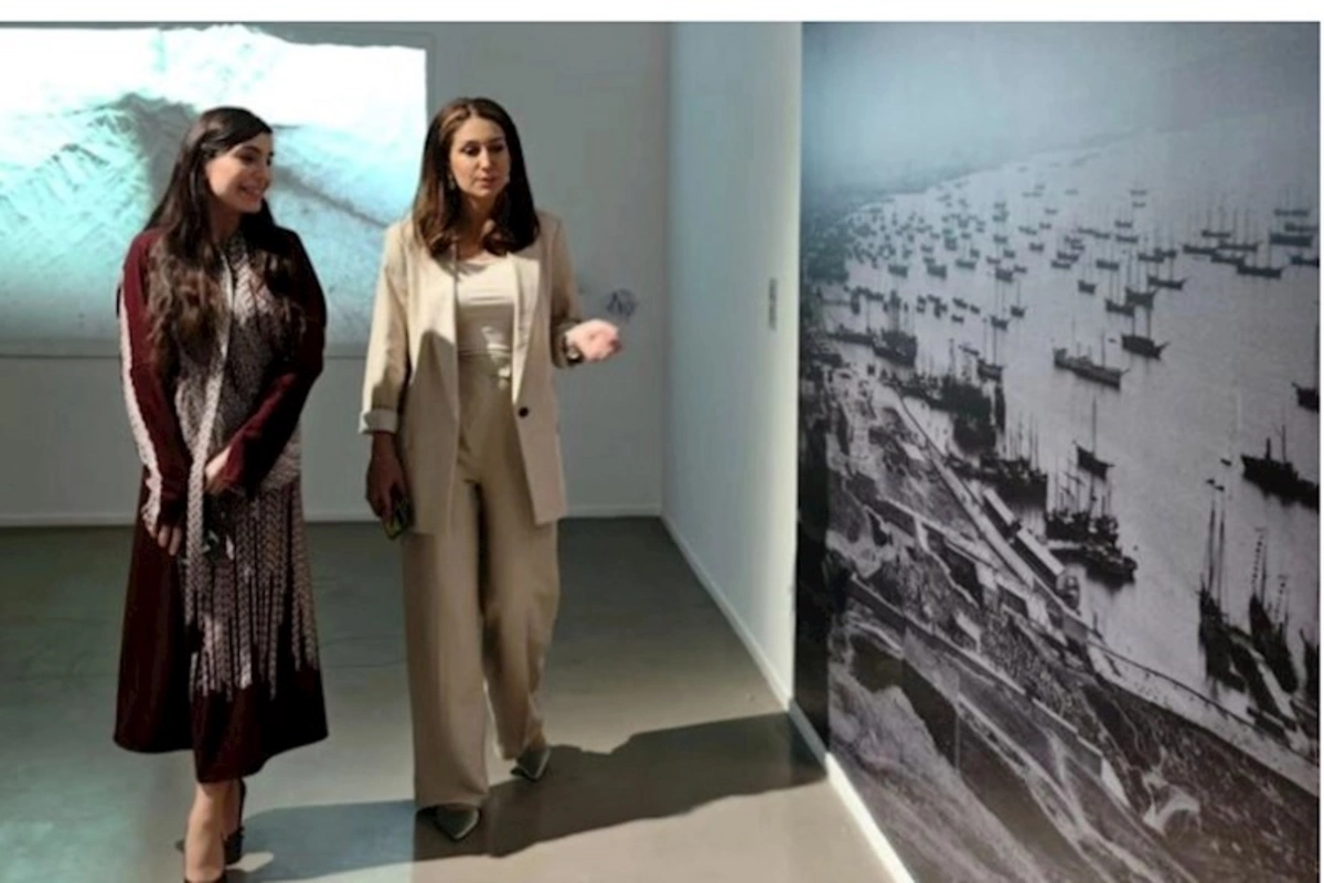 Heydər Əliyev Fondunun vitse-prezidenti Leyla Əliyeva YARAT Müasir İncəsənət Məkanında olub