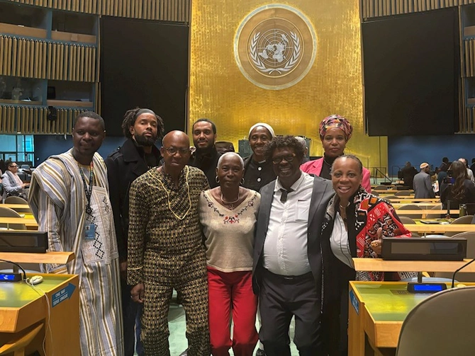 BMT-nin Nyu-Yorkdakı Baş qərargahında Afrika əsilli şəxslərin Daimi Forumunun 4-cü sessiyası başlayıb — FOTOLAR BMT-nin Nyu-Yorkdakı Baş qərargahında Afrika əsilli şəxslərin Daimi Forumunun 4-cü sessiyası başlayıb — FOTOLAR