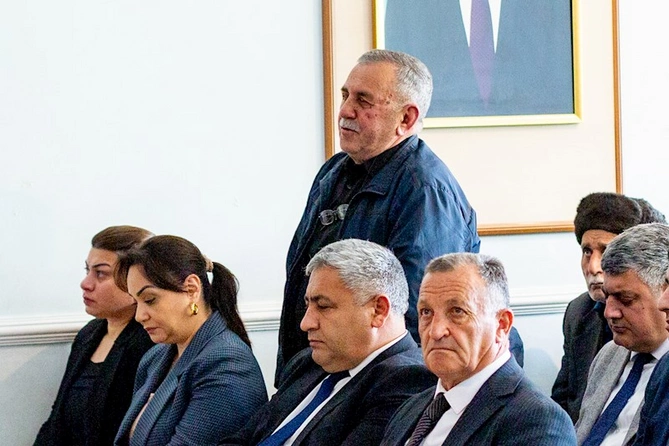 Rüstəm Xəlilovun səyyar qəbulları davam edir — FOTOLAR