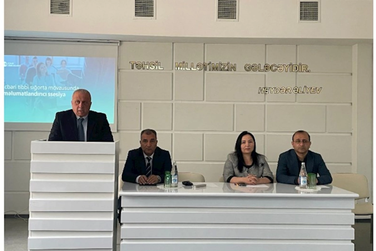 Hacıqabulda “İcbari Tibbi Sığortanın tətbiqi” mövzusunda görüş keçirildi — FOTOLAR