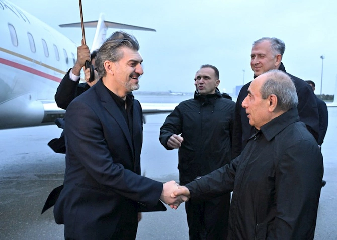 Kavelaşvilinin Azərbaycana səfəri başa çatdı — FOTOLAR