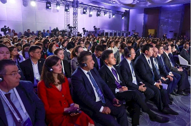 Azərbaycan II Mərkəzi Asiya Media Forumunda təmsil olunur — FOTOLAR