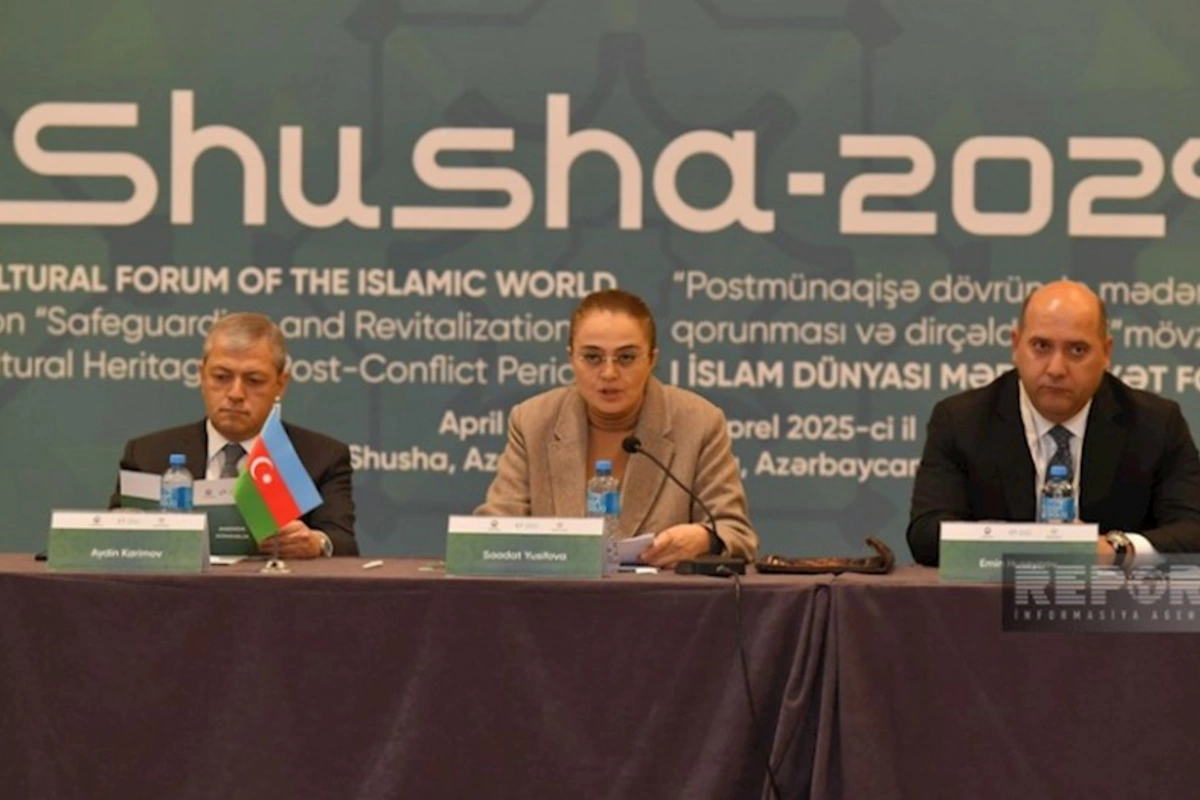 Səadət Yusifova: Mədəni irsin qorunmasına islami yanaşmanın inkişaf etdirilməsi vacibdir