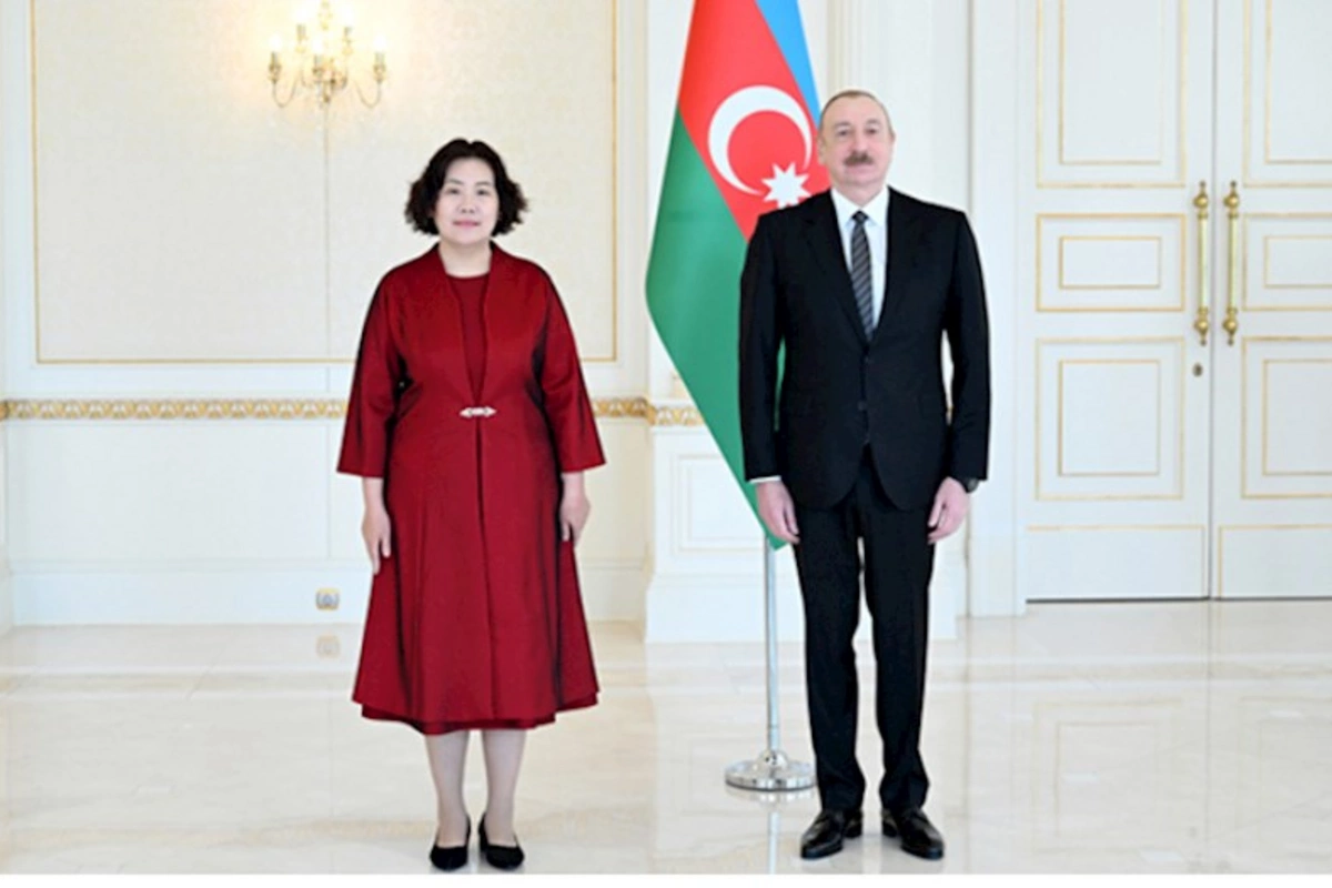 Prezident Çin səfirini qəbul etdi — FOTOLAR (YENİLƏNİB)