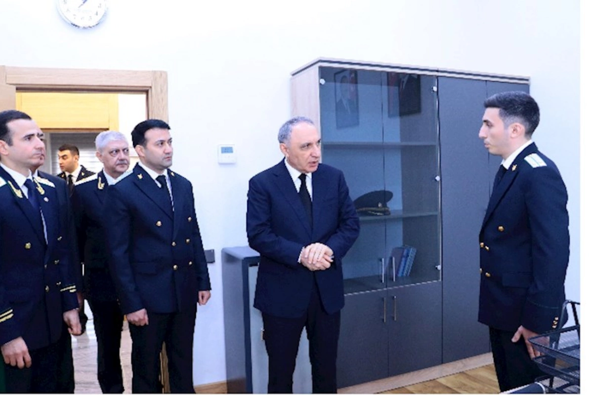 Pirallahı prokurorluğunun yeni binasının açılışı oldu — FOTOLAR