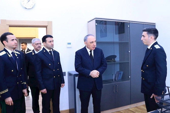 Pirallahı prokurorluğunun yeni binasının açılışı oldu — FOTOLAR