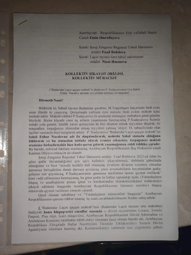 Qalmaqallı direktorun səs yazısı yayıldı — Məhkəməyə verildi (VİDEO) Qalmaqallı direktorun səs yazısı yayıldı — Məhkəməyə verildi (VİDEO)
