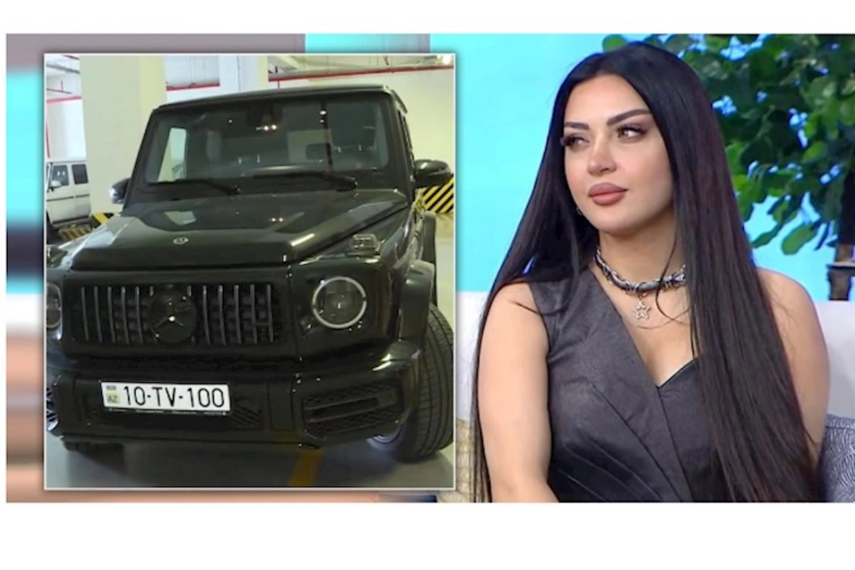Vəfa Şərifova verilişə 400 minlik Gelandewageni ilə gəldi — VİDEO